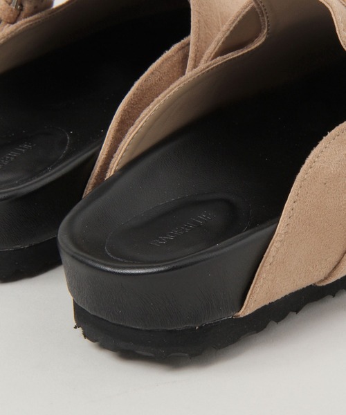 RAGEBLUE（レイジブルー）の「フェイクスエードサボ（モカシン/デッキシューズ・レディース・ベージュ系その他2/ブラック・LARGE/MEDIUM）」の14枚目の写真