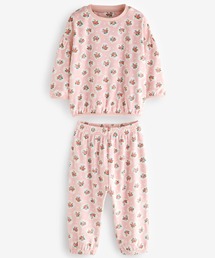 Cath Kidston（キャスキッドソン）の「キッズ フリースパジャマ Pink Heart（ルームウェア/パジャマ）」