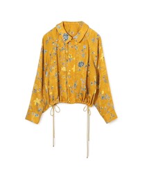 SOULEIADO（ソレイアード）の「ベルベットサテンプリント ブルゾン（ブルゾン）」