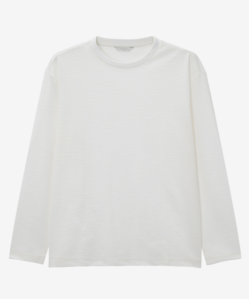 MINDBRIDGE(マインドブリッジ)の「サカリバスラブラウンド長袖Tシャツ - 2カラー(Tシャツ/カットソー・メンズ・オフホワイト/ダークグレー・100/105/110/95)」の10枚目の写真