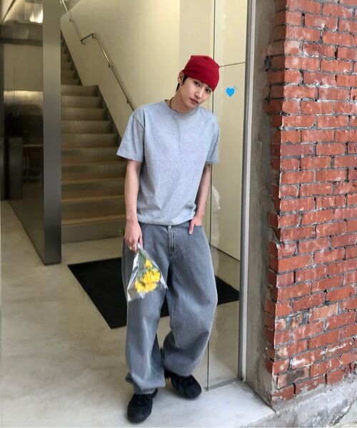 MINDBRIDGE(マインドブリッジ)の「サカリバスラブラウンド長袖Tシャツ - 2カラー(Tシャツ/カットソー・メンズ・オフホワイト/ダークグレー・100/105/110/95)」の15枚目の写真