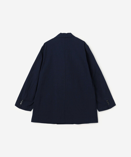 Bshop（ビショップ）の「CHEMISE D'ADAM | 〈別注〉ダブルブレスト シャツジャケット WOMEN（テーラードジャケット・レディース・ネイビー・36/38）」の3枚目の写真
