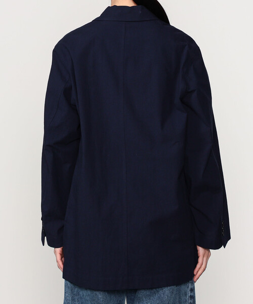 Bshop（ビショップ）の「CHEMISE D'ADAM | 〈別注〉ダブルブレスト シャツジャケット WOMEN（テーラードジャケット・レディース・ネイビー・36/38）」の11枚目の写真