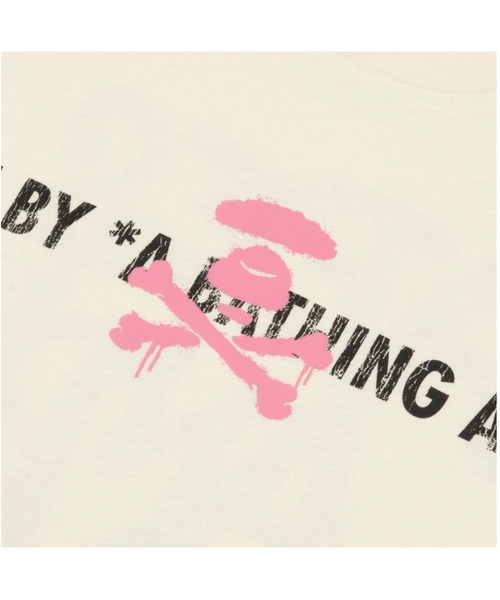 AAPE BY A BATHING APE(エーエイプバイアベイシングエイプ)の「AAPE BASIC TEE(Tシャツ/カットソー・メンズ・アイボリー/ブラック/オレンジ・MEDIUM/X-LARGE/LARGE/SMALL/XX-LARGE)」の8枚目の写真