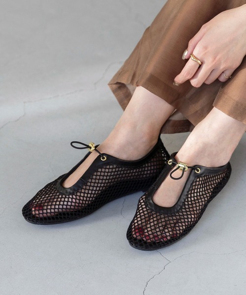 menue(メヌエ)の「メッシュ フラットパンプス(パンプス・レディース・シルバー/ブラック/ベージュ/ホワイト・21.5cm/22.0cm/22.5cm/23.0cm/23.5cm/24.0cm/24.5cm/25.0cm/25.5cm/26.0cm)」の13枚目の写真