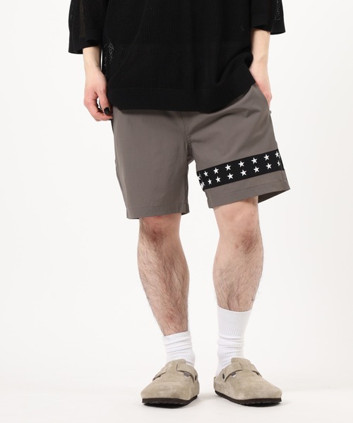 FUNALIVE(ファンアライブ)の「ストレッチポリショートパンツ(その他パンツ・メンズ・ブラック系/カーキ系/カーキ/ブラック・XL/M/MEDIUM/LARGE/L)」の1枚目の写真