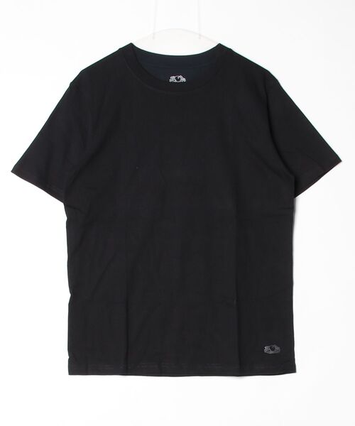 FRUIT OF THE LOOM(フルーツオブザルーム)の「"05"≪FRUIT OF THE LOOM≫パックT 7.0oz ヘビーウェイト Tシャツ(胸ポケットなし)(Tシャツ/カットソー・メンズ・ブラック/オフホワイト・MEDIUM/LARGE/X-LARGE)」の20枚目の写真
