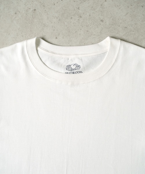 FRUIT OF THE LOOM(フルーツオブザルーム)の「"05"≪FRUIT OF THE LOOM≫パックT 7.0oz ヘビーウェイト Tシャツ(胸ポケットなし)(Tシャツ/カットソー・メンズ・ブラック/オフホワイト・MEDIUM/LARGE/X-LARGE)」の12枚目の写真