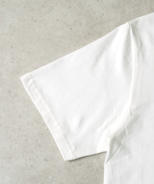 FRUIT OF THE LOOM(フルーツオブザルーム)の「"05"≪FRUIT OF THE LOOM≫パックT 7.0oz ヘビーウェイト Tシャツ(胸ポケットなし)(Tシャツ/カットソー・メンズ・ブラック/オフホワイト・MEDIUM/LARGE/X-LARGE)」の13枚目の写真