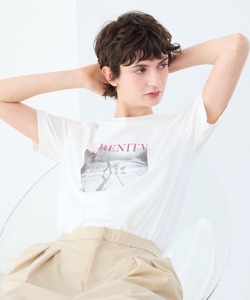 セール】Rose Tiara｜ローズティアラのTシャツ/カットソー（前面