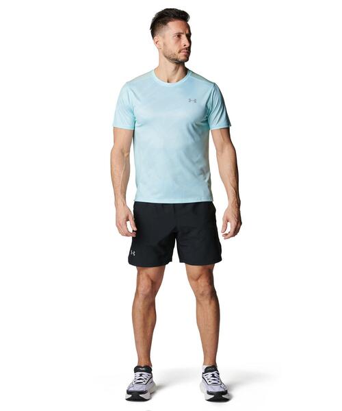 UNDER ARMOUR(アンダーアーマー)の「UAスピードストライド プリント ショートスリーブ Tシャツ(ランニング/メンズ)(Tシャツ/カットソー・メンズ・ブルー系・XL/S/M/L/2XL)」の3枚目の写真