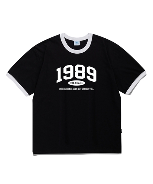 1989STANDARD(1989スタンダード)の「OUR 1989 クールコットンリンガー半袖(SRSSTD-0004)(Tシャツ/カットソー・レディース・ライトグレー/ブラック/ブルー/アイボリー・LARGE/MEDIUM/X-LARGE)」の3枚目の写真
