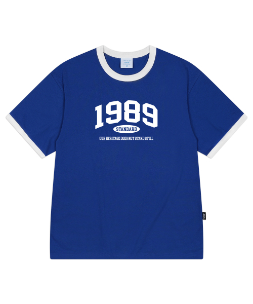 1989STANDARD(1989スタンダード)の「OUR 1989 クールコットンリンガー半袖(SRSSTD-0004)(Tシャツ/カットソー・レディース・ライトグレー/ブラック/ブルー/アイボリー・LARGE/MEDIUM/X-LARGE)」の7枚目の写真