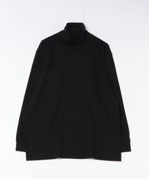【Hanes】Suede Knit タートルネックロングスリーブ Relax Fit