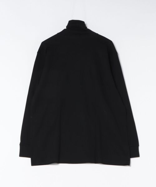 HANES(ヘインズ)の「【Hanes】Suede Knit タートルネックロングスリーブ Relax Fit(Tシャツ/カットソー・メンズ・ホワイト/ブラック・M/L/XL)」の3枚目の写真