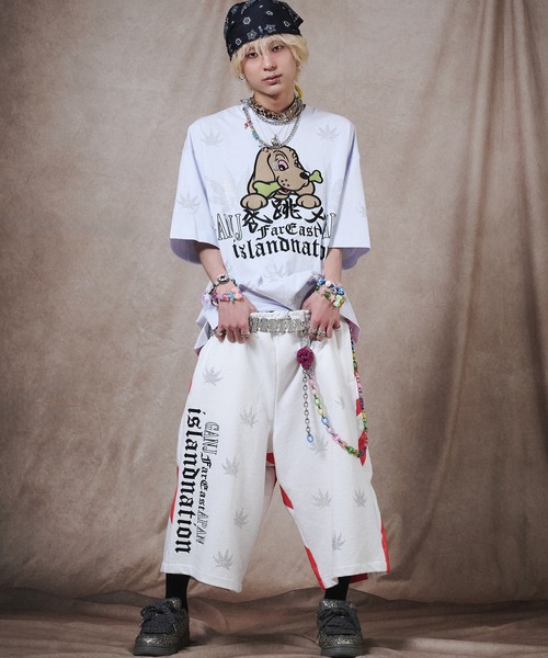 GALFY(ガルフィー)の「【GALFY/ガルフィー】ガンジャパンTee(Tシャツ/カットソー・メンズ・ホワイト/ブラック・XL/M/L)」の14枚目の写真