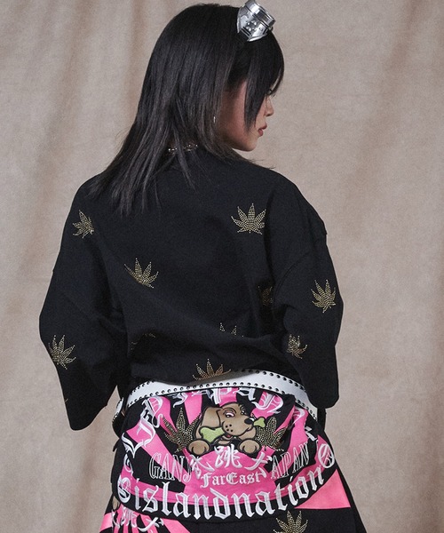 GALFY(ガルフィー)の「【GALFY/ガルフィー】ガンジャパンTee(Tシャツ/カットソー・メンズ・ホワイト/ブラック・XL/M/L)」の13枚目の写真