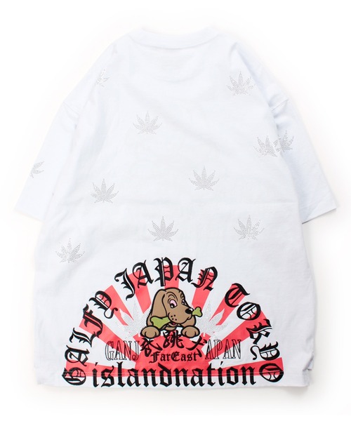 GALFY(ガルフィー)の「【GALFY/ガルフィー】ガンジャパンTee(Tシャツ/カットソー・メンズ・ホワイト/ブラック・XL/M/L)」の4枚目の写真