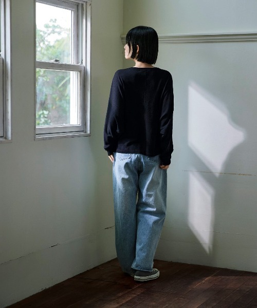 Sunny clouds（サニークラウズ）の「サニークラウズ　贅沢ジーンズ〈レディース〉（デニムパンツ・レディース・ライトブルー・64/67/70/73）」の13枚目の写真