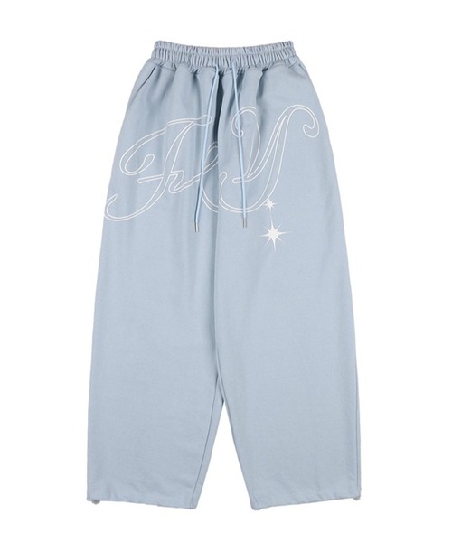 FANCY CLUB(ファンシークラブ)の「FANCY CLUB/エンゼルビンテージパンツ(スウェットパンツ・レディース・ブラック/ライトブルー/ライトグレー・FREE)」の21枚目の写真
