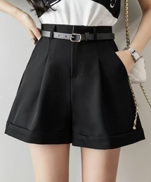 Ada.（エイダ）の「【Mellfy】タック入り ハイウエスト ショート パンツ（その他パンツ）」