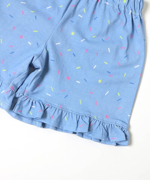Ampersand（アンパサンド）の「スパンコールモチーフパジャマ（ルームウェア/パジャマ・キッズ・イエロー/アイボリー/サックスブルー・80/90/100/110/120/130/140）」の4枚目の写真