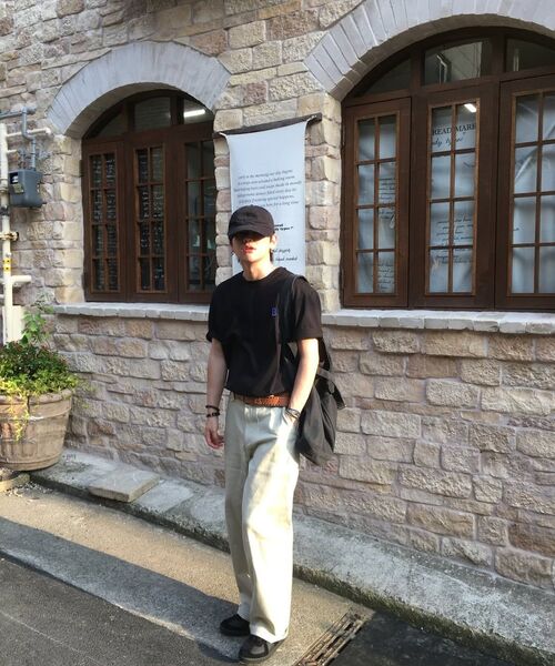 SECONDMONO（セカンドモノローグ）の「Semi Wide Twill Cotton Chino Pants [BEIGE]_SEPT051BEIGE（その他パンツ・レディース・その他・28/30/32/34）」の12枚目の写真