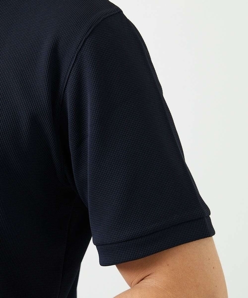 MICHEL KLEIN HOMME   （ミッシェルクランオム）の「《日本製》キーネック半袖カットソー（Tシャツ/カットソー・メンズ・ホワイト/ブラック/ネイビー・MEDIUM/LARGE/X-LARGE）」の10枚目の写真