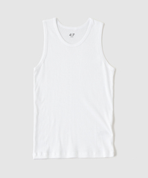 417 EDIFICE | エッセンシャル リブタンク(タンクトップ)