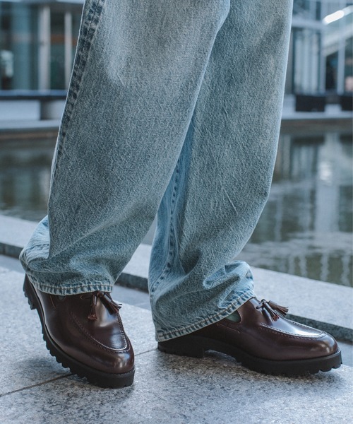 KENFORD(ケンフォード)の「ケンフォード K026 TANK SOLE TASSEL LOAFERS タンクソール タッセル ローファー ワイン(ローファー・メンズ・ワイン・27/26.5/26/25.5/25)」の1枚目の写真