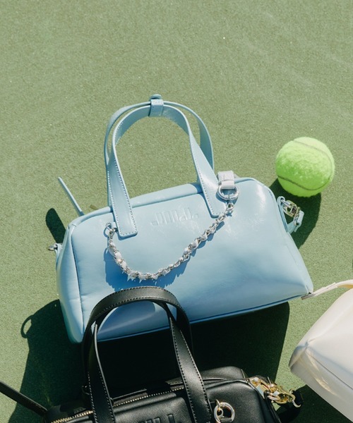 JILL by JILL STUART（ジルバイジルスチュアート）の「【WEB限定カラーあり】チャーム付きミニボストン（ボストンバッグ・レディース・ホワイト/レッド/ブラック/ブルー・FREE）」の10枚目の写真