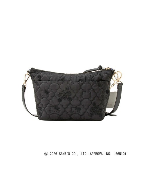 ANNA SUI（アナスイ）の「HELLO KITTY ショルダーバッグ（ショルダーバッグ・レディース・ブラック・FREE）」の3枚目の写真