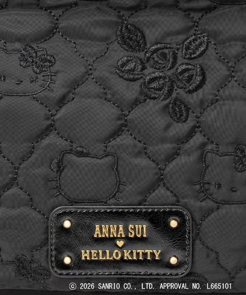 ANNA SUI（アナスイ）の「HELLO KITTY ショルダーバッグ（ショルダーバッグ・レディース・ブラック・FREE）」の6枚目の写真