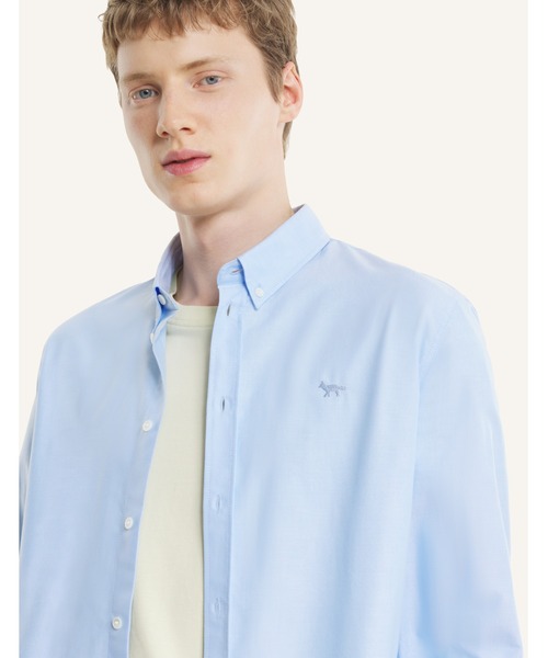 Maison Kitsune(メゾンキツネ)の「PROFILE FOX CASUAL SHIRT(シャツ/ブラウス・メンズ・ミント/ライトブルー・S/M/L)」の16枚目の写真