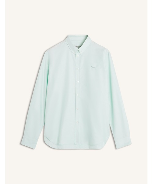 Maison Kitsune(メゾンキツネ)の「PROFILE FOX CASUAL SHIRT(シャツ/ブラウス・メンズ・ミント/ライトブルー・S/M/L)」の3枚目の写真
