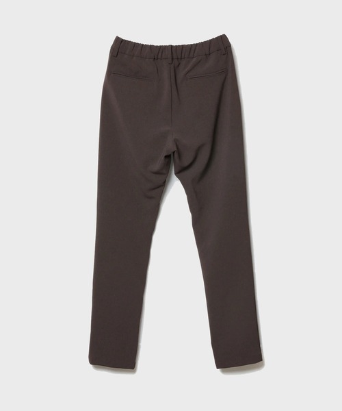 ATTACHMENT（アタッチメント）の「【ATTACHMENT/アタッチメント】PE STRETCH DOUBLE CLOTH REGULAR FIT EASY TROUSERS（スラックス・メンズ・ブラック/ダークブラウン・1/2/3）」の6枚目の写真