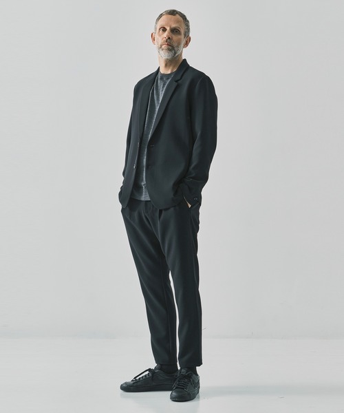 ATTACHMENT（アタッチメント）の「【ATTACHMENT/アタッチメント】PE STRETCH DOUBLE CLOTH REGULAR FIT EASY TROUSERS（スラックス・メンズ・ブラック/ダークブラウン・1/2/3）」の8枚目の写真