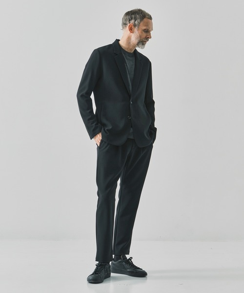 ATTACHMENT（アタッチメント）の「【ATTACHMENT/アタッチメント】PE STRETCH DOUBLE CLOTH REGULAR FIT EASY TROUSERS（スラックス・メンズ・ブラック/ダークブラウン・1/2/3）」の9枚目の写真