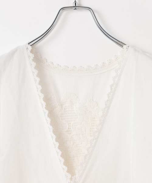 LEPSIM(レプシィム)の「レースベスト 636678(ベスト・レディース・オフホワイト・FREE)」の11枚目の写真