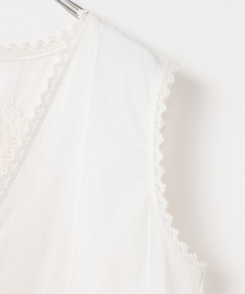 LEPSIM(レプシィム)の「レースベスト 636678(ベスト・レディース・オフホワイト・FREE)」の12枚目の写真