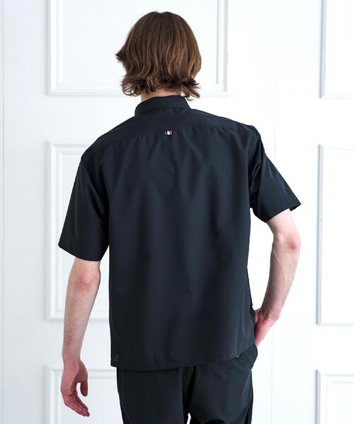 DRESSTERIOR(ドレステリア)の「【セットアップ可/速乾/防しわ】COOL DOTS ショートスリーブシャツ(シャツ/ブラウス・メンズ・ネイビー/ブラック/グレー・94/92/91/90)」の16枚目の写真