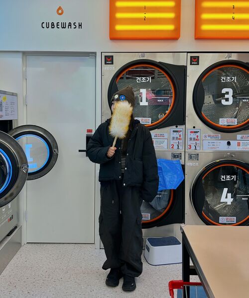 CREAM SODA LAB(クリームソーダラボ)の「ピグメント斜め切りカーゴストリングパンツブラック(その他パンツ・レディース・その他・LARGE/X-LARGE)」の13枚目の写真