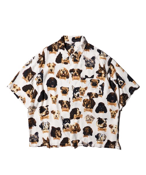 SUNNY  SPORTS（サニースポーツ）の「SUNNY SPORTS サニースポーツ / printed box shirt（シャツ/ブラウス・メンズ・その他2/その他1/ブラック・SMALL/LARGE/MEDIUM）」の10枚目の写真