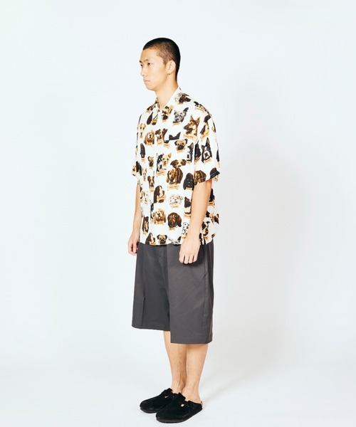 SUNNY  SPORTS（サニースポーツ）の「SUNNY SPORTS サニースポーツ / printed box shirt（シャツ/ブラウス・メンズ・その他2/その他1/ブラック・SMALL/LARGE/MEDIUM）」の13枚目の写真