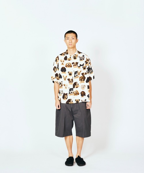 SUNNY  SPORTS（サニースポーツ）の「SUNNY SPORTS サニースポーツ / printed box shirt（シャツ/ブラウス・メンズ・その他2/その他1/ブラック・SMALL/LARGE/MEDIUM）」の11枚目の写真