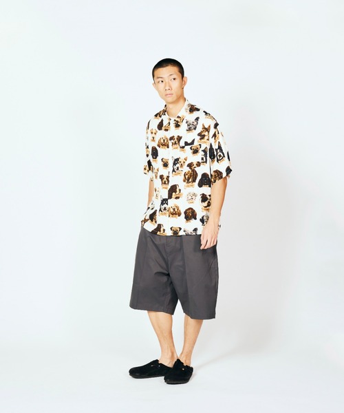 SUNNY  SPORTS（サニースポーツ）の「SUNNY SPORTS サニースポーツ / printed box shirt（シャツ/ブラウス・メンズ・その他2/その他1/ブラック・SMALL/LARGE/MEDIUM）」の12枚目の写真