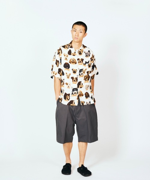SUNNY SPORTS(サニースポーツ)の「SUNNY SPORTS サニースポーツ / printed box shirt(シャツ/ブラウス・メンズ・その他2/その他1/ブラック・SMALL/LARGE/MEDIUM)」の10枚目の写真