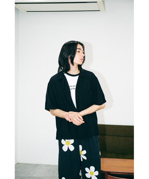 SUNNY SPORTS(サニースポーツ)の「SUNNY SPORTS サニースポーツ / printed box shirt(シャツ/ブラウス・メンズ・その他2/その他1/ブラック・SMALL/LARGE/MEDIUM)」の8枚目の写真