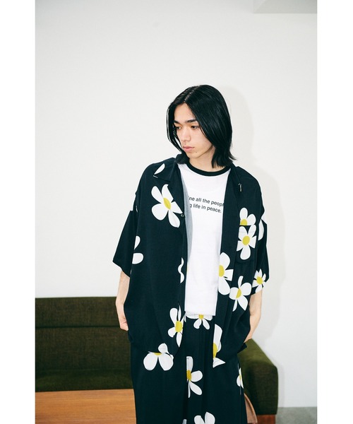 SUNNY SPORTS(サニースポーツ)の「SUNNY SPORTS サニースポーツ / printed box shirt(シャツ/ブラウス・メンズ・その他2/その他1/ブラック・SMALL/LARGE/MEDIUM)」の7枚目の写真