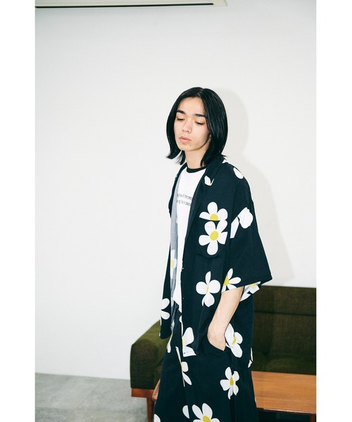 SUNNY SPORTS(サニースポーツ)の「SUNNY SPORTS サニースポーツ / printed box shirt(シャツ/ブラウス・メンズ・その他2/その他1/ブラック・SMALL/LARGE/MEDIUM)」の6枚目の写真